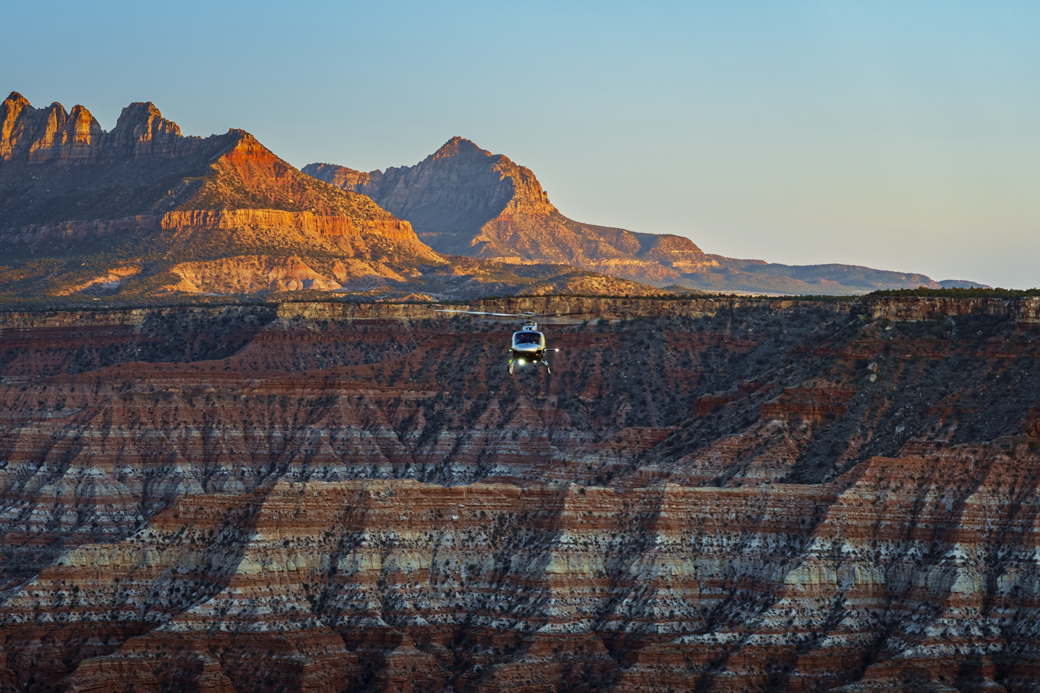 Zion Helicopter Geology Tours and Aerial Views of Rock Formations