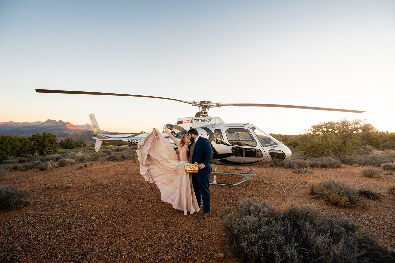 Weddings and Elopements in Zion National Park with Epic Red Rock Views
