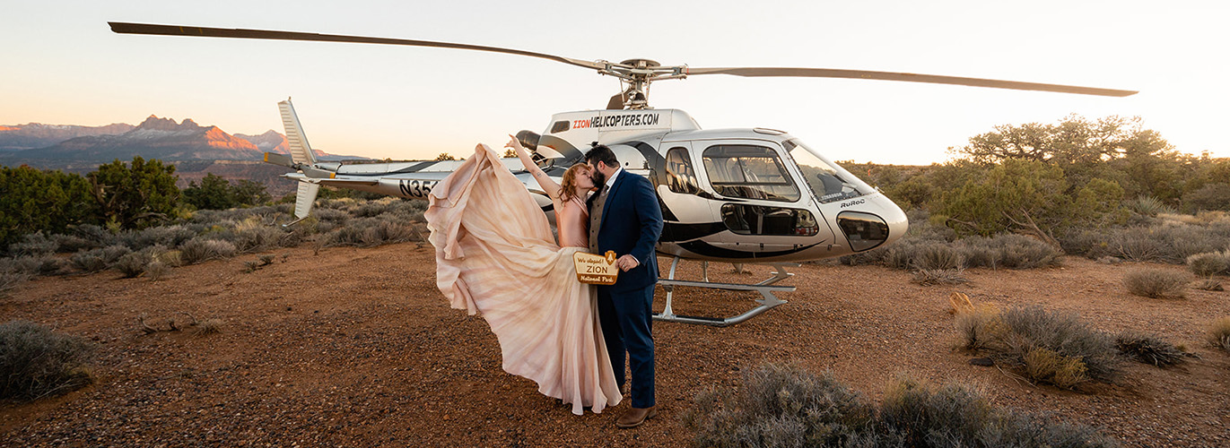 Weddings and Elopements in Zion National Park with Epic Red Rock Views
