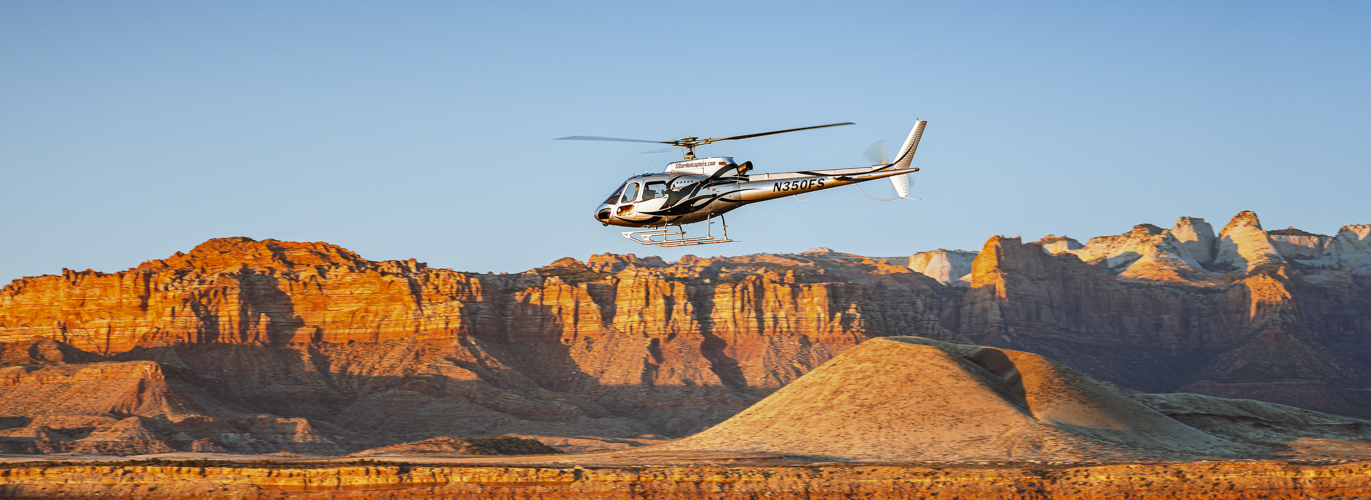 zion helicopters 35 mile zion panoramic flight banner