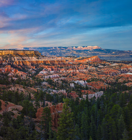 Zion and Bryce Canyon helicopter tour with panoramic views of Gooseberry Mesa, Canaan Mountain Range, Kolob Canyon, Paunsagunt Plateau with stunning views of Bryce Canyon Sunrise and Sunset points.
